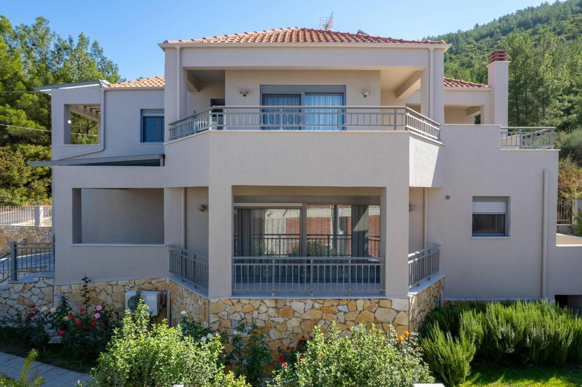 Louloudis Pool Villa Skala Rachoni  Exterior photo